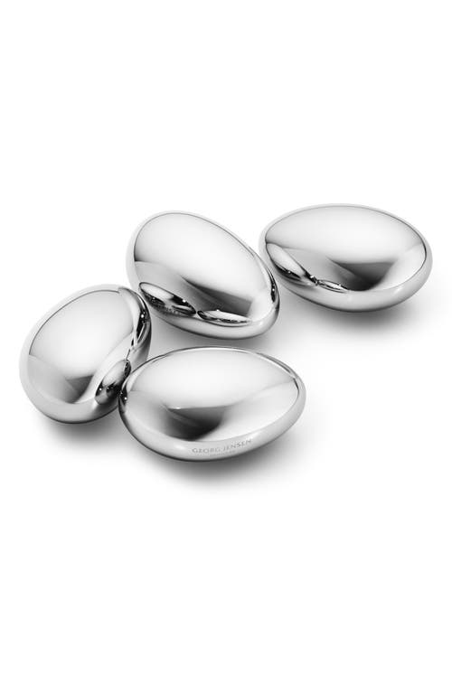 Georg Jensen 4-Pack Sky Reusable Ice Cubes in Silver at Nordstrom