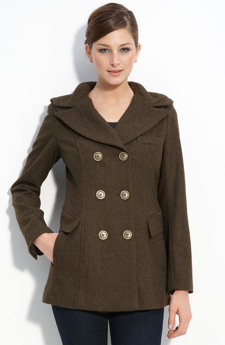 Miss Sixty Double Breasted Wool Blend Coat | Nordstrom
