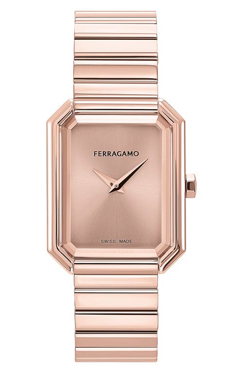 FERRAGAMO Crystal Bracelet Watch
