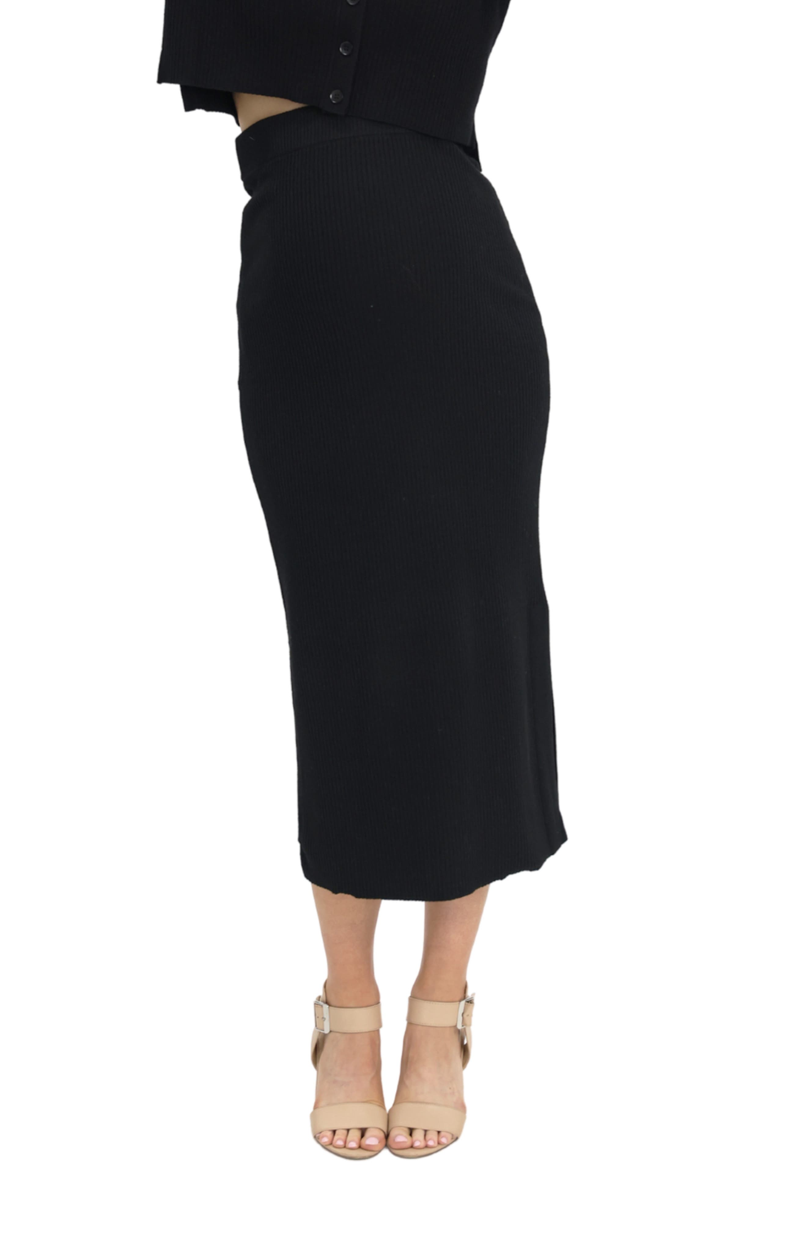 Maternal America Womens Maternity Belly Support Pencil Skirt