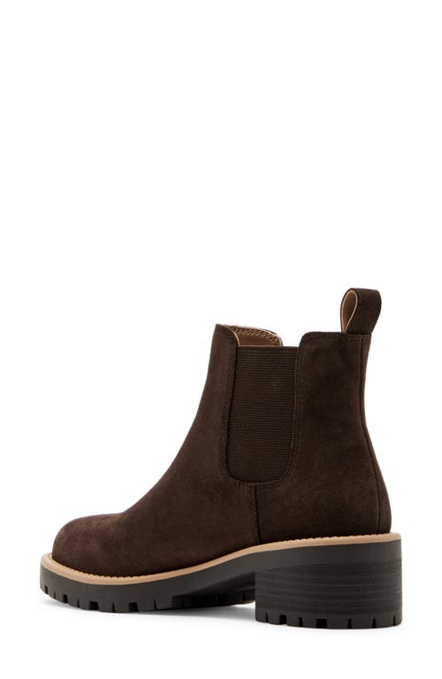 Shop Blondo Mayes Waterproof Chelsea Boot In Java Suede
