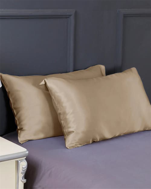 Shop Lilysilk 100% Silk Terse Envelope Pillowcase In Taupe