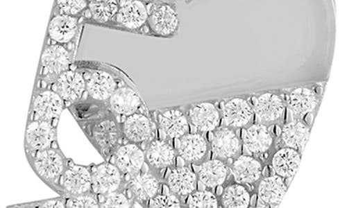 Sphera Milano Love & Heart Pendant Necklace In Silver