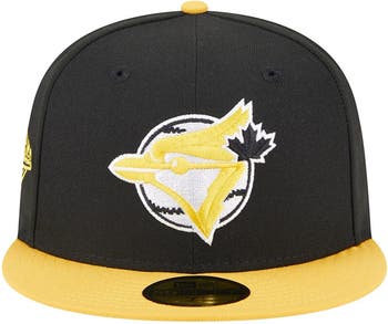 New Era Men's New Era Black/Gold Toronto Blue Jays 59FIFTY Fitted Hat