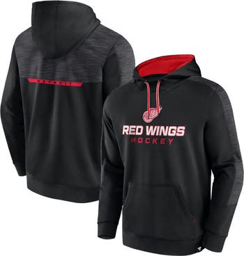 Detroit Red Wings Fanatics Branded Breakaway Lace Up Pullover Sweatshirt -  Red