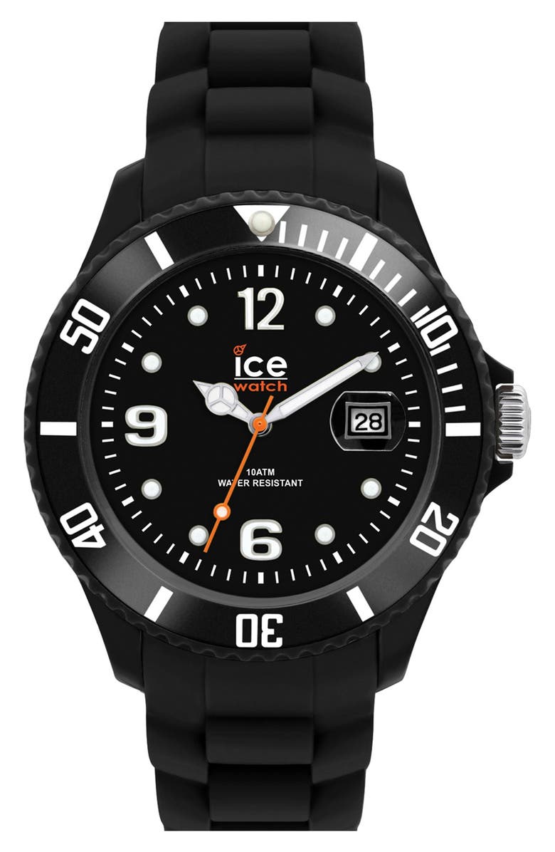 ICE Watch 'Ice-Forever' Silicone Bracelet Watch, 43mm, Main, color, 