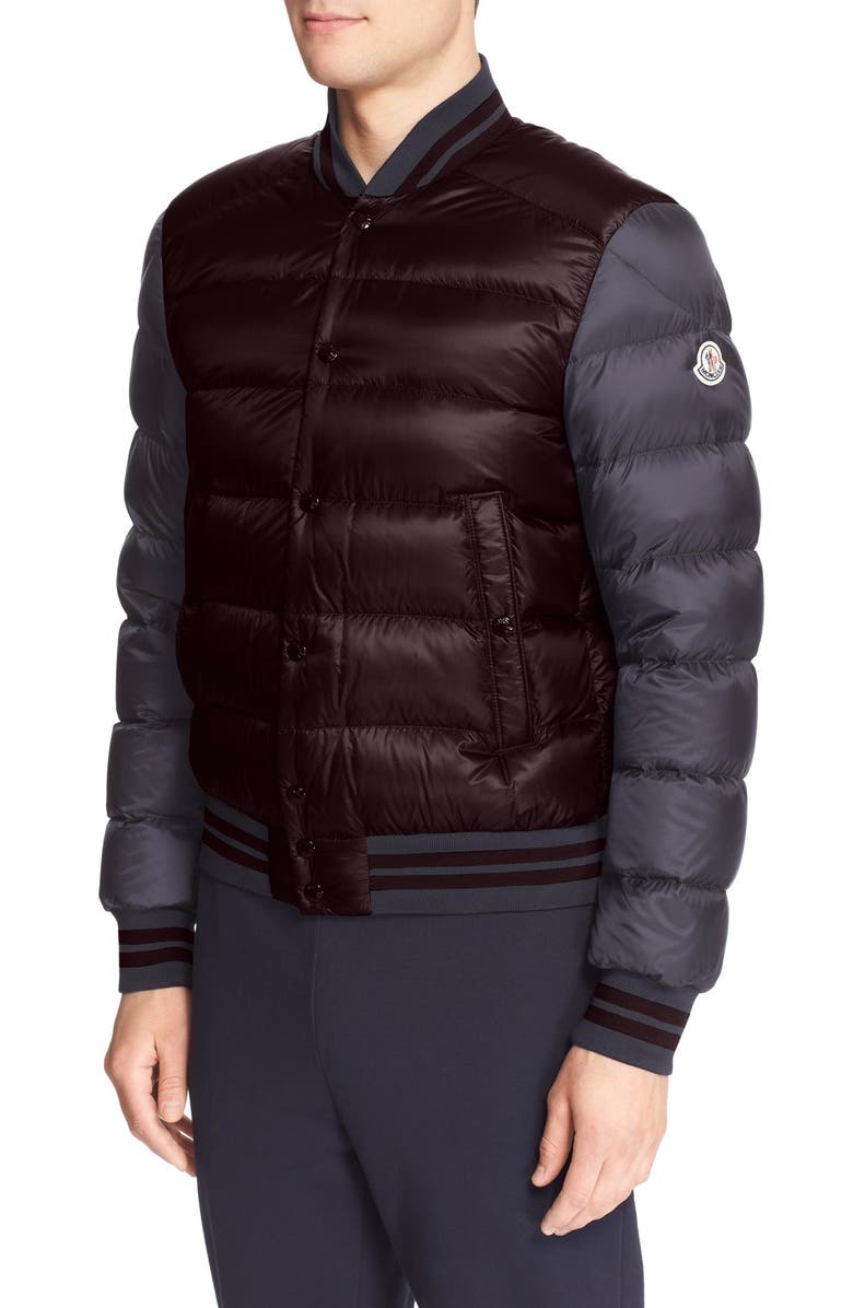 Moncler 'Bardford' Channel Quilted Down Baseball Jacket | Nordstrom