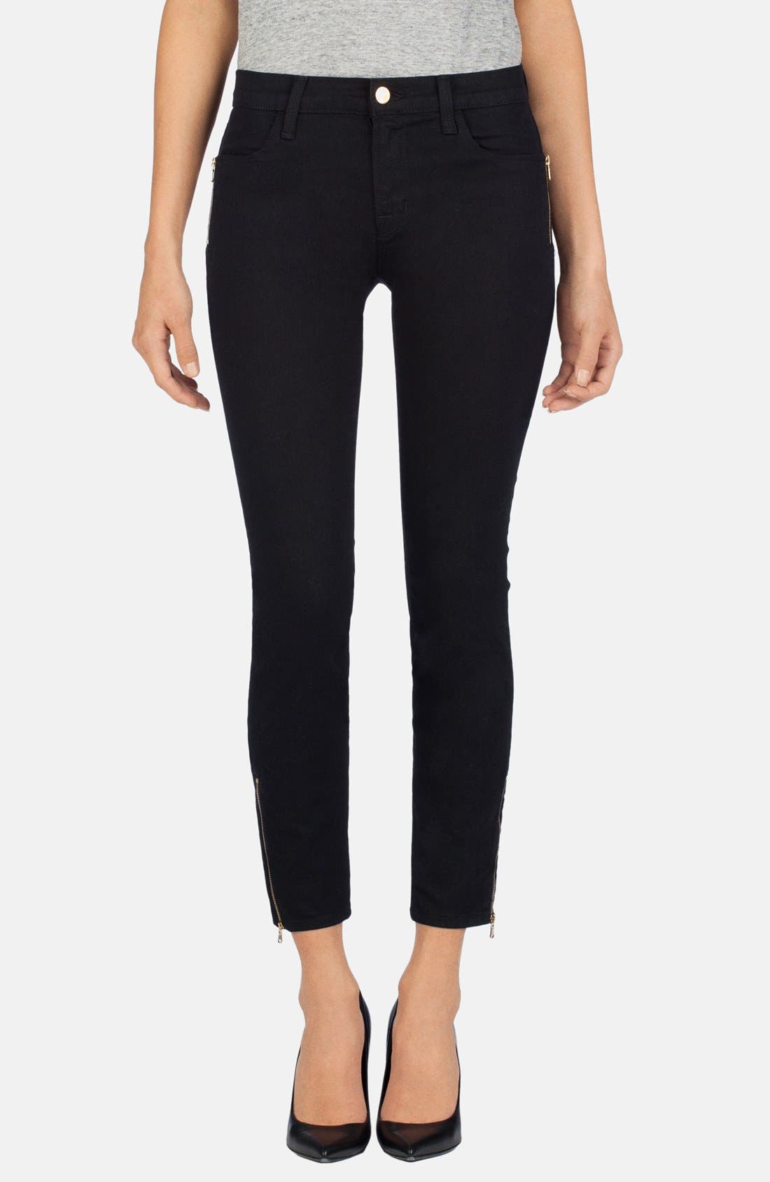 J Brand Ankle Zip Skinny Jeans (Vanity) Nordstrom