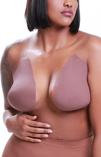 Adhesive Stick Bra Large Size, Silicone Strapless Bra, Resuable Breast Lift  Bras with Steel Ring, Sticky Invisible Bra for Women (Size : DDD) :  : Clothing, Shoes & Accessories