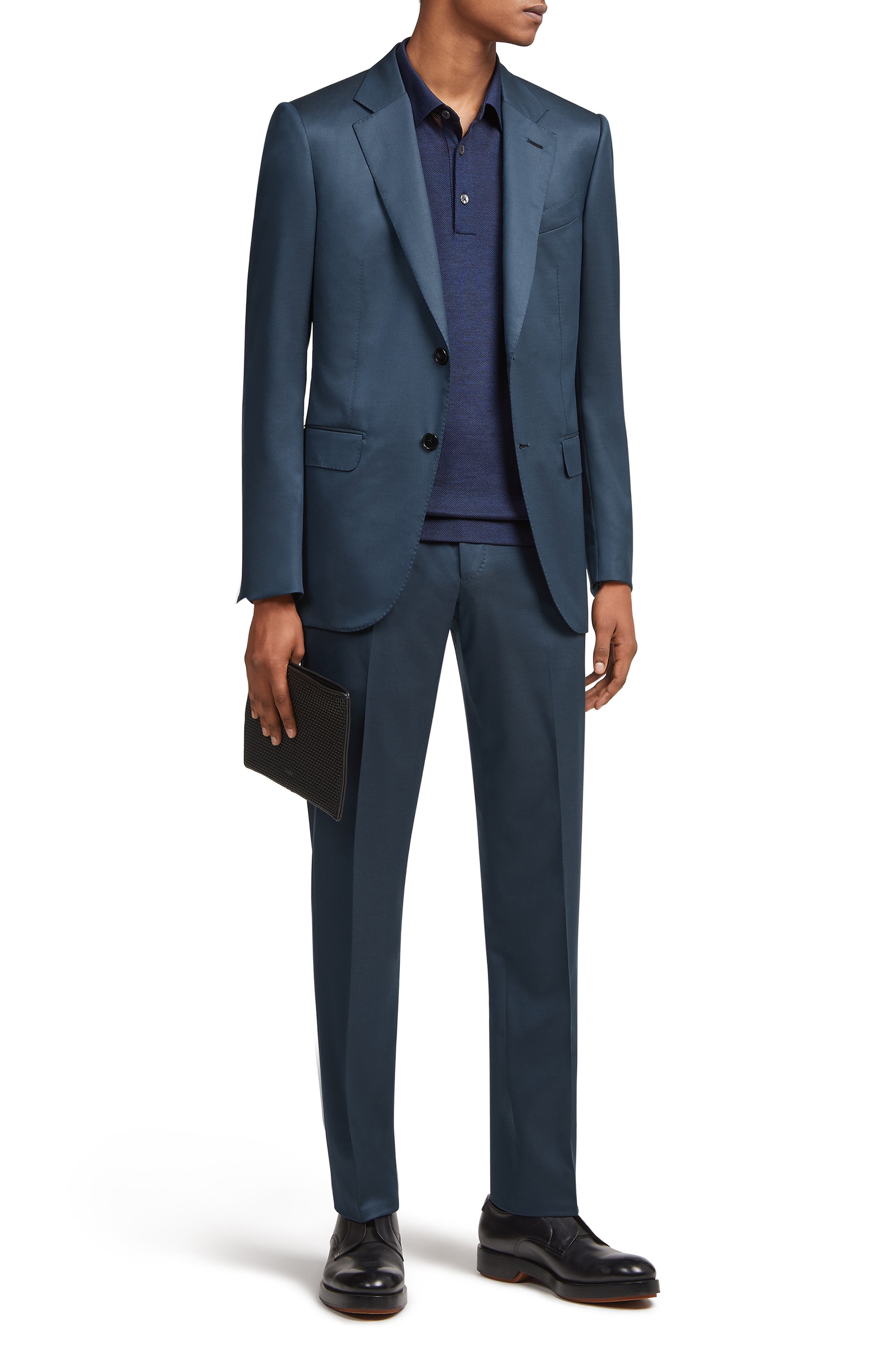 Z Zegna Trofeo™ 600 tailoring suit - Blue