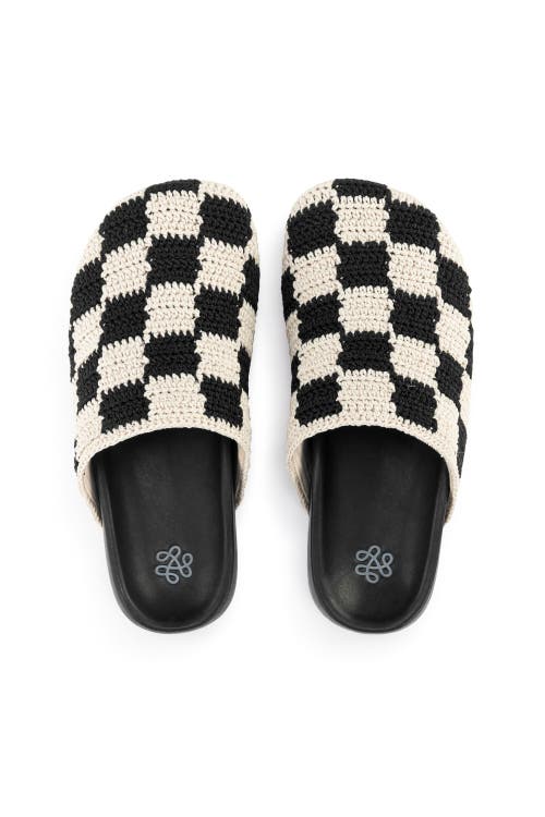 The Sak Bolinas Clog In Black Check