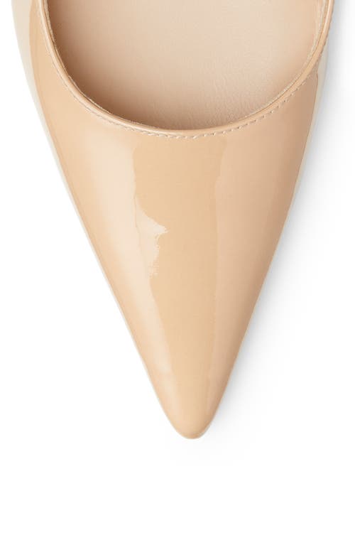 Stuart Weitzman Leigh 75 Patent Pump In Adobe