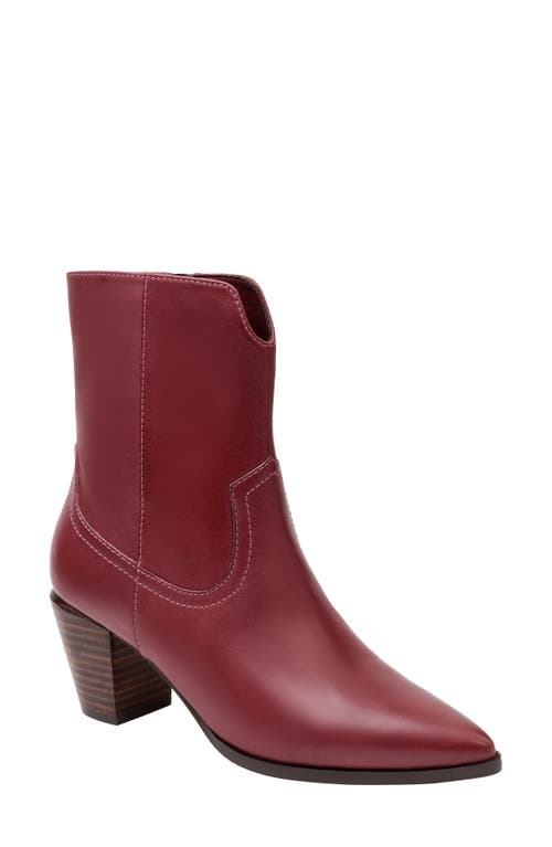 Linea Paolo Wonder Bootie Burgundy at Nordstrom,