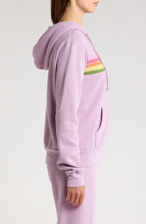 AVIATOR NATION AVIATOR NATION 5-STRIPE ZIP HOODIE