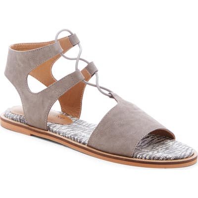 Lucky Brand Feray Gladiator Sandal- Grey