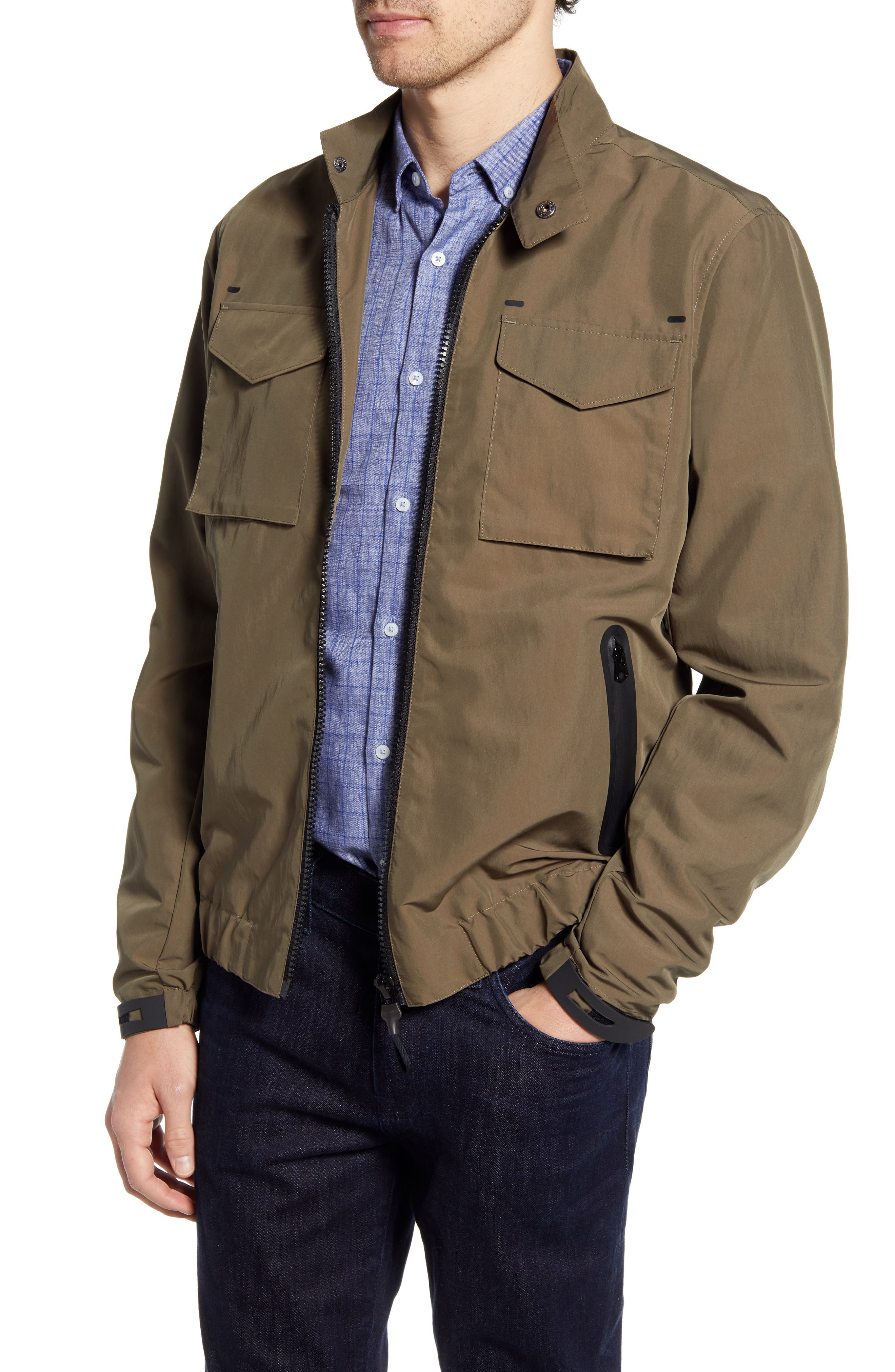 khaki harrington