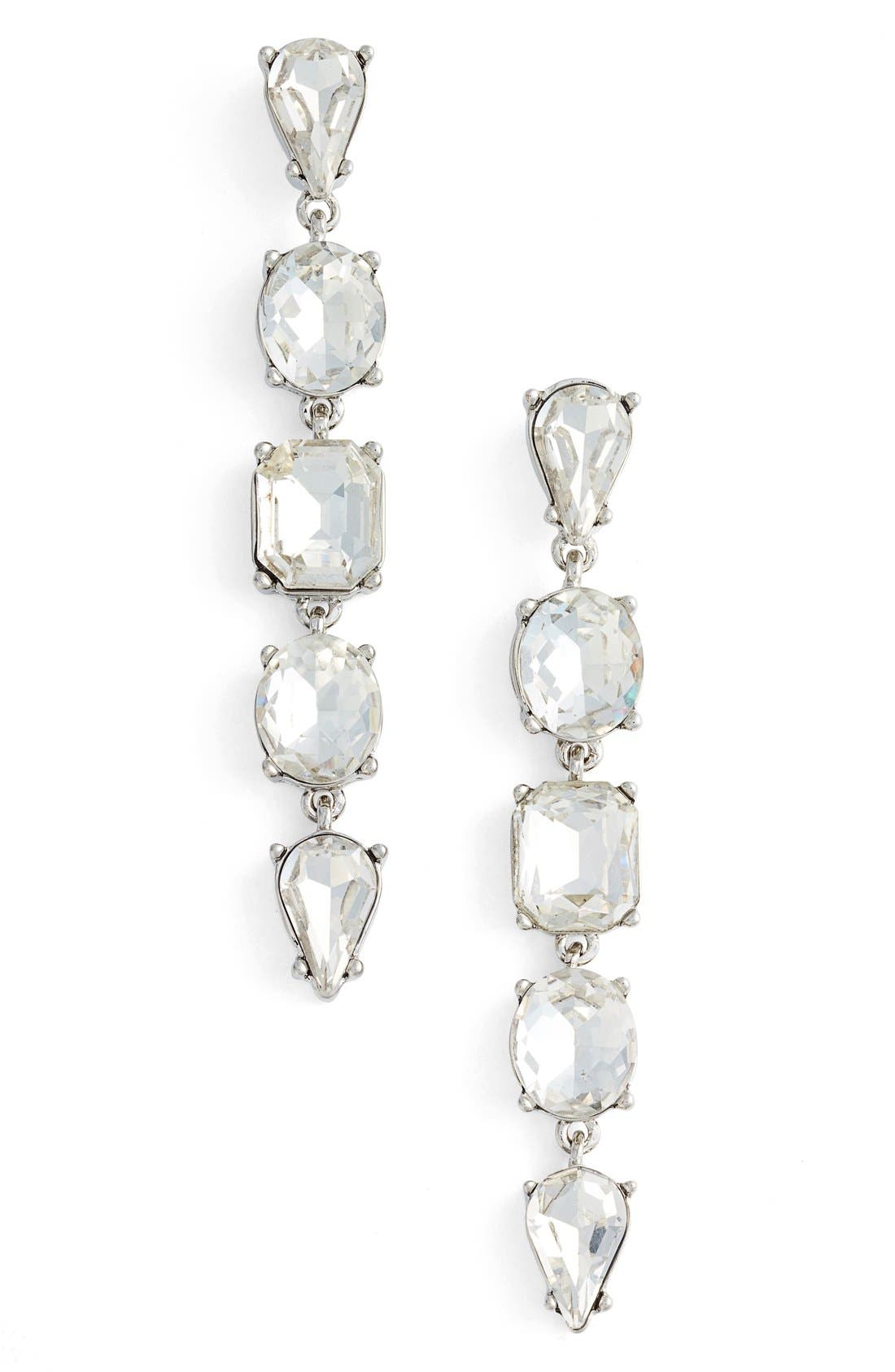 nordstrom crystal drop earrings