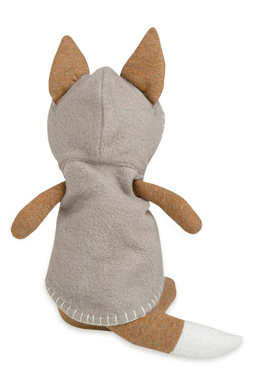 Shop Crane Baby Plush Cotton Stuffed Animal In Brown