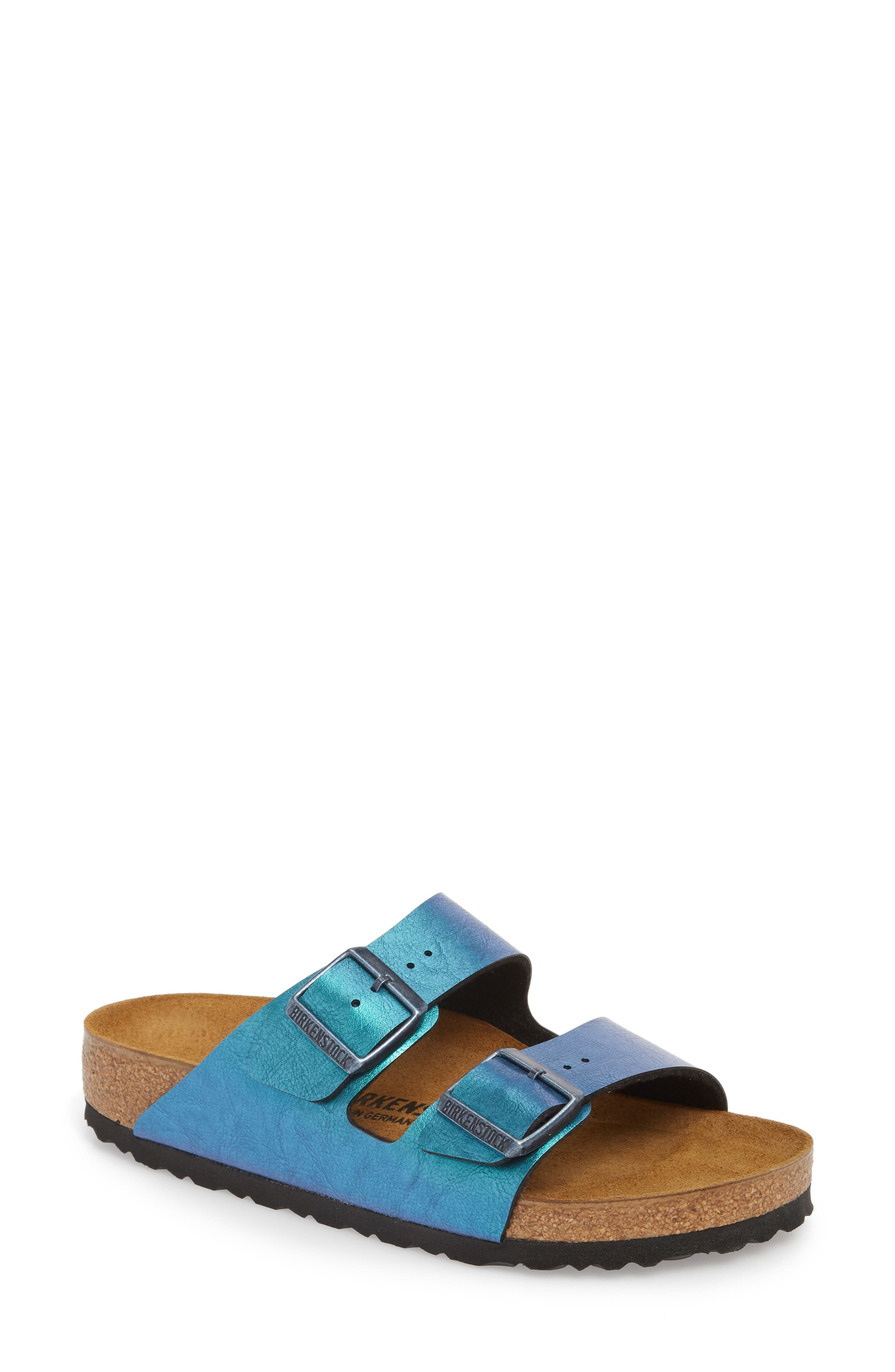 iridescent birkenstocks