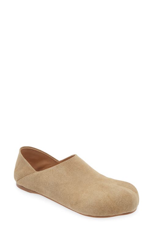JW Anderson Paw Loafer Calfsuede Simba 134 Taupe at Nordstrom,