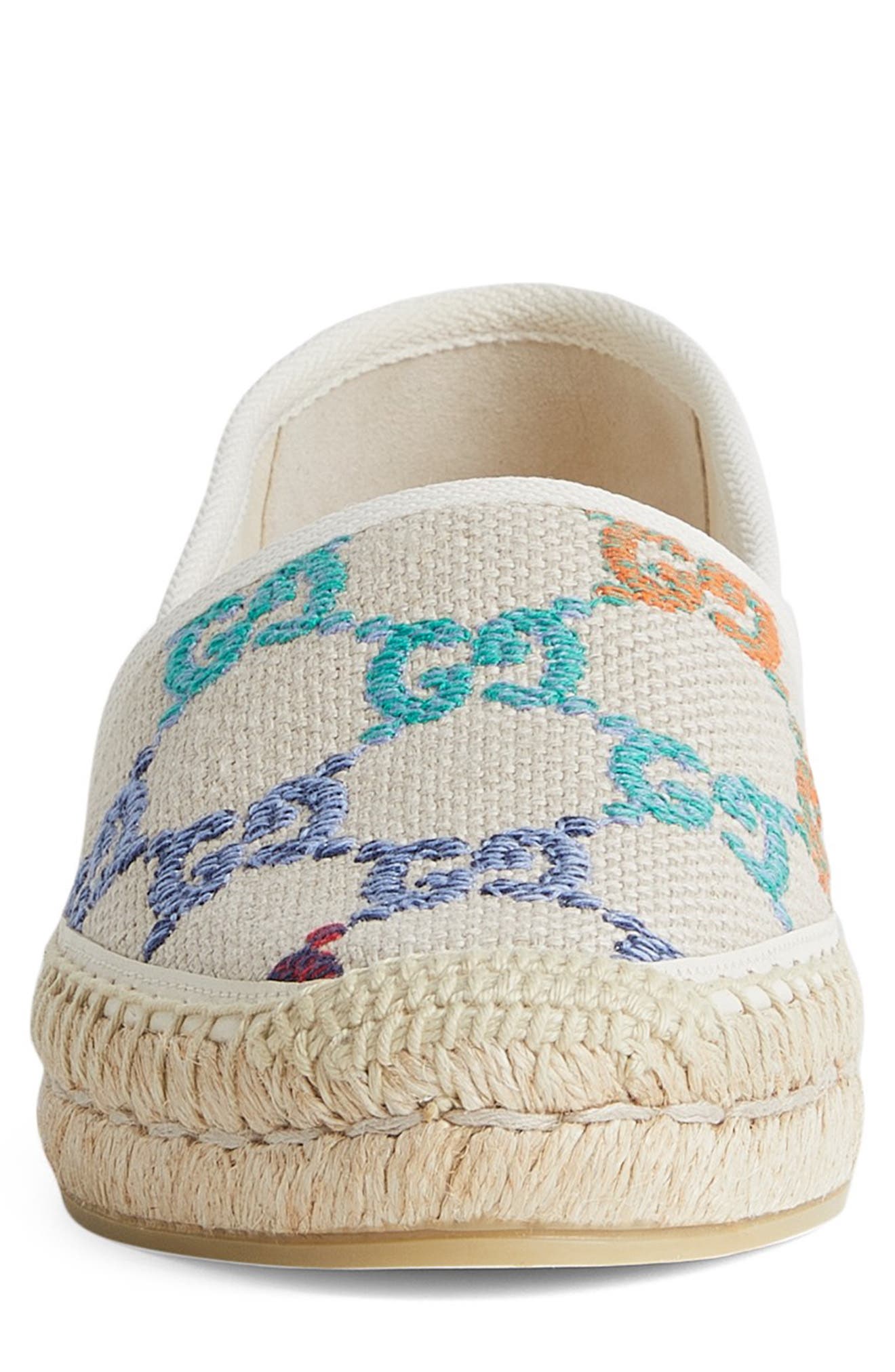 gucci rainbow espadrilles