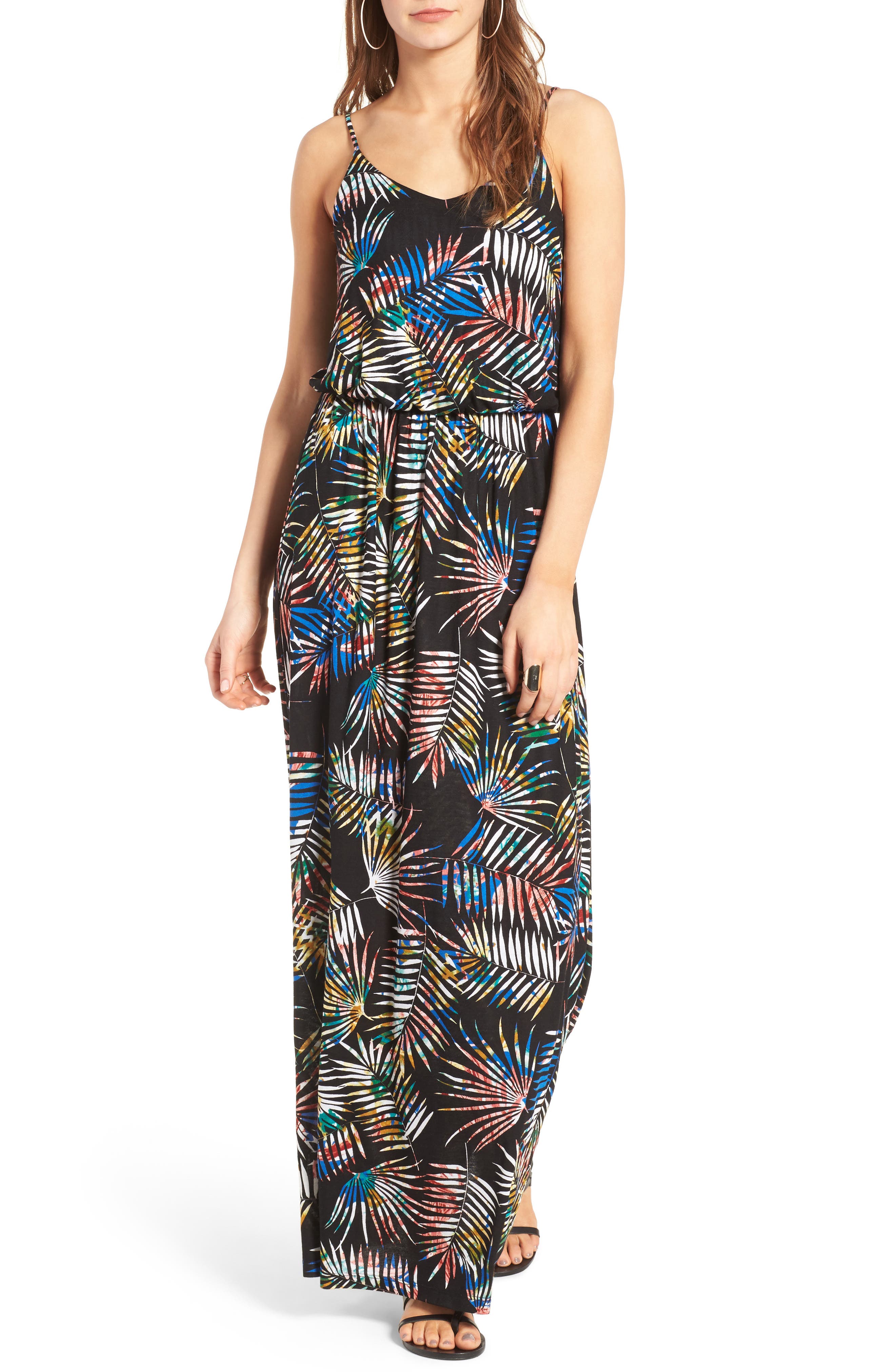 ALL IN FAVOR,
                            Knit Maxi Dress,
                            Main thumbnail 180, color,
                            005