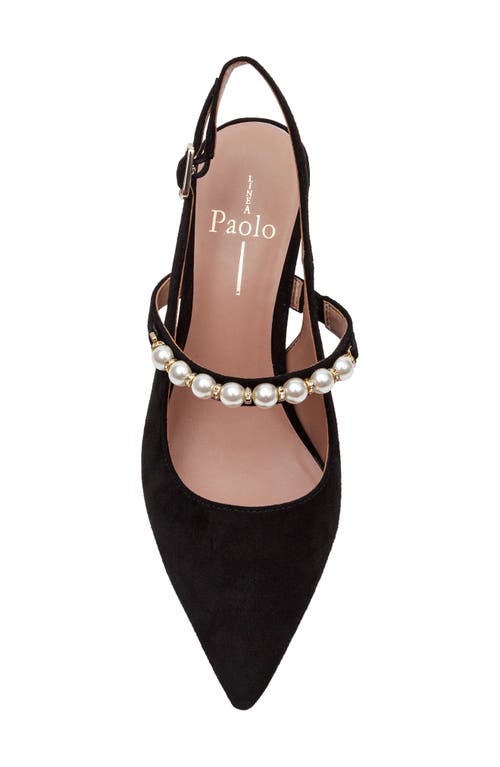 Linea Paolo Yemina Slingback Pump In Black