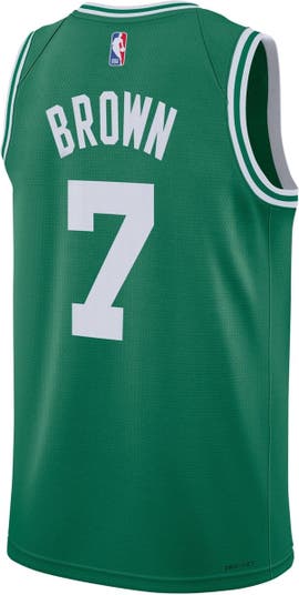 Unisex Nike Jaylen Brown Kelly Green Boston Celtics Swingman Jersey - Icon  Edition