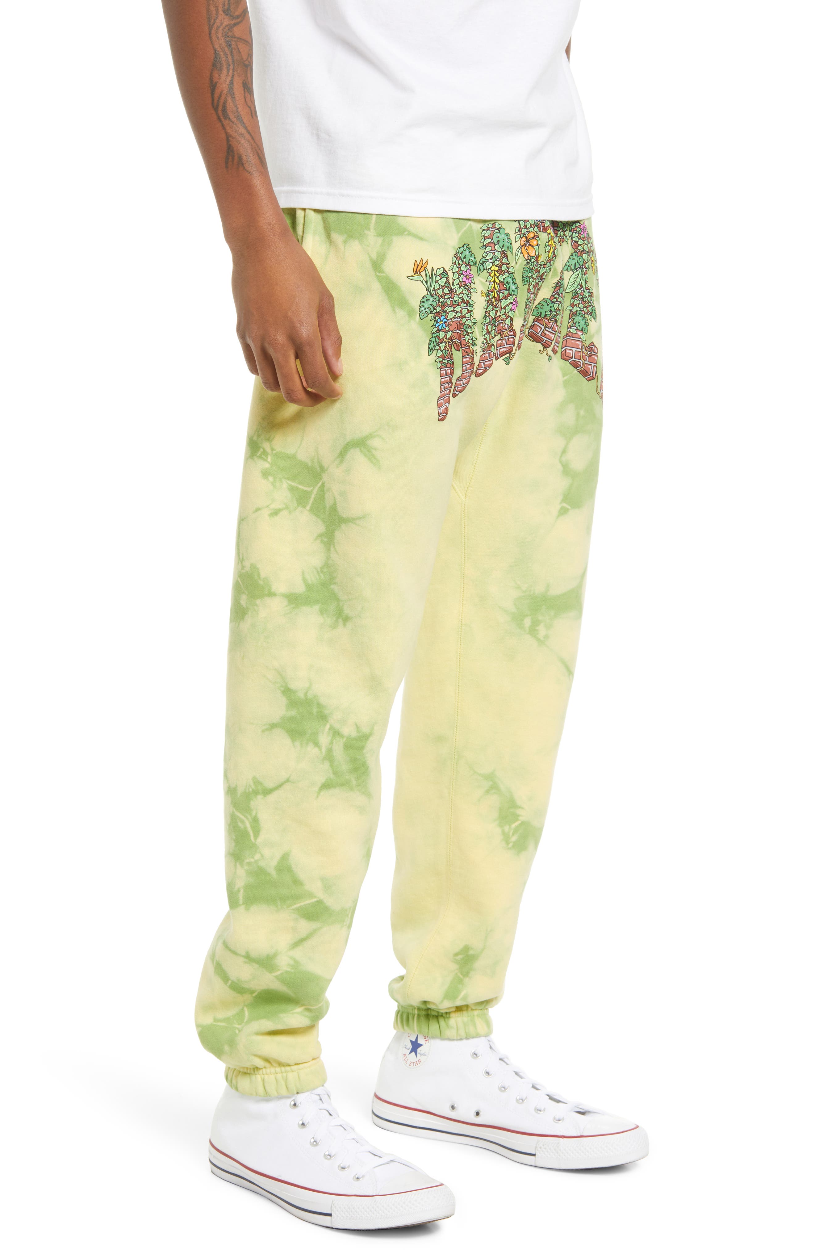 MARKET Men's Arc Hawaiian Garden Tie 