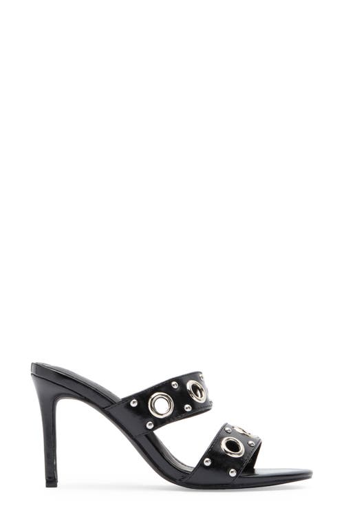 Wild Diva Lounge Bennie Grommet Sandal In Black