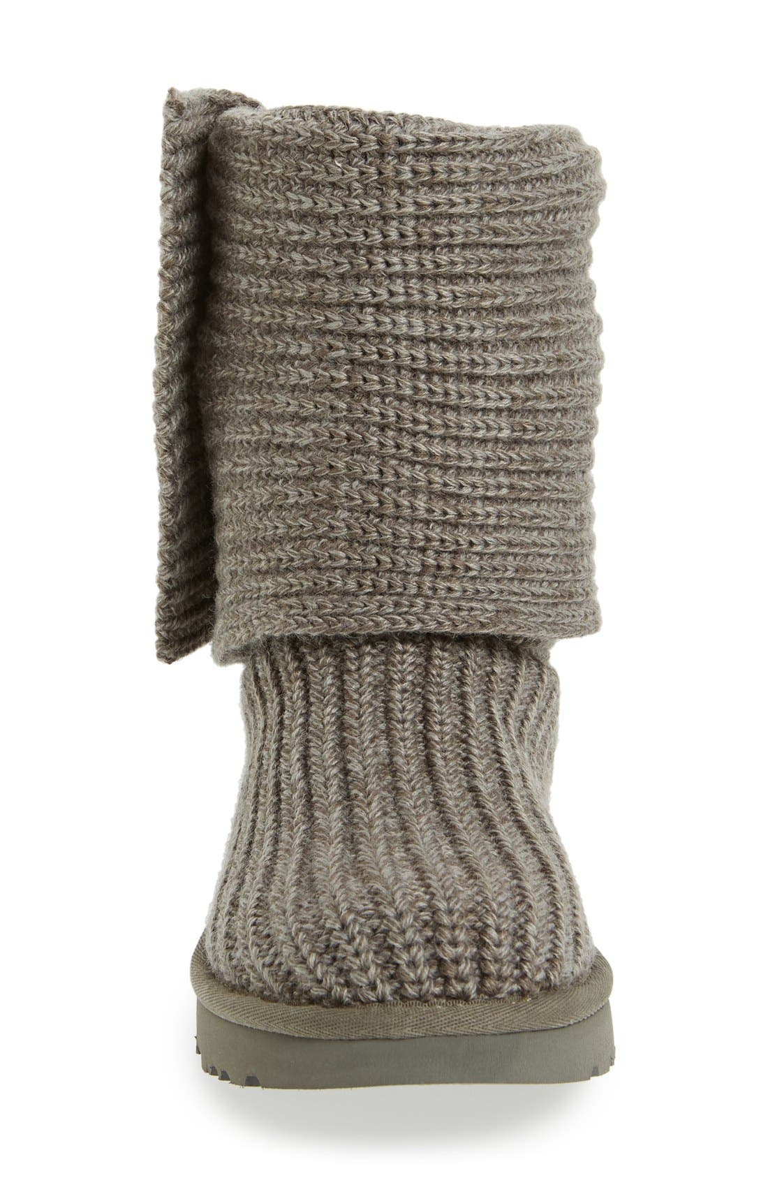 ugg cream knit boots