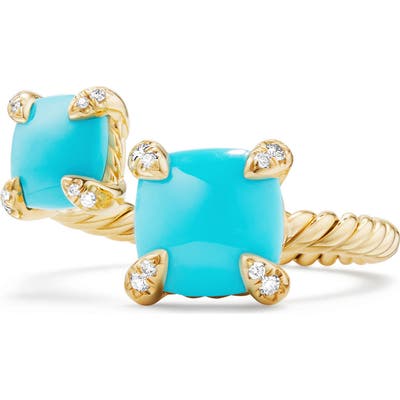 David Yurman Chatelaine Bypass Diamond Ring