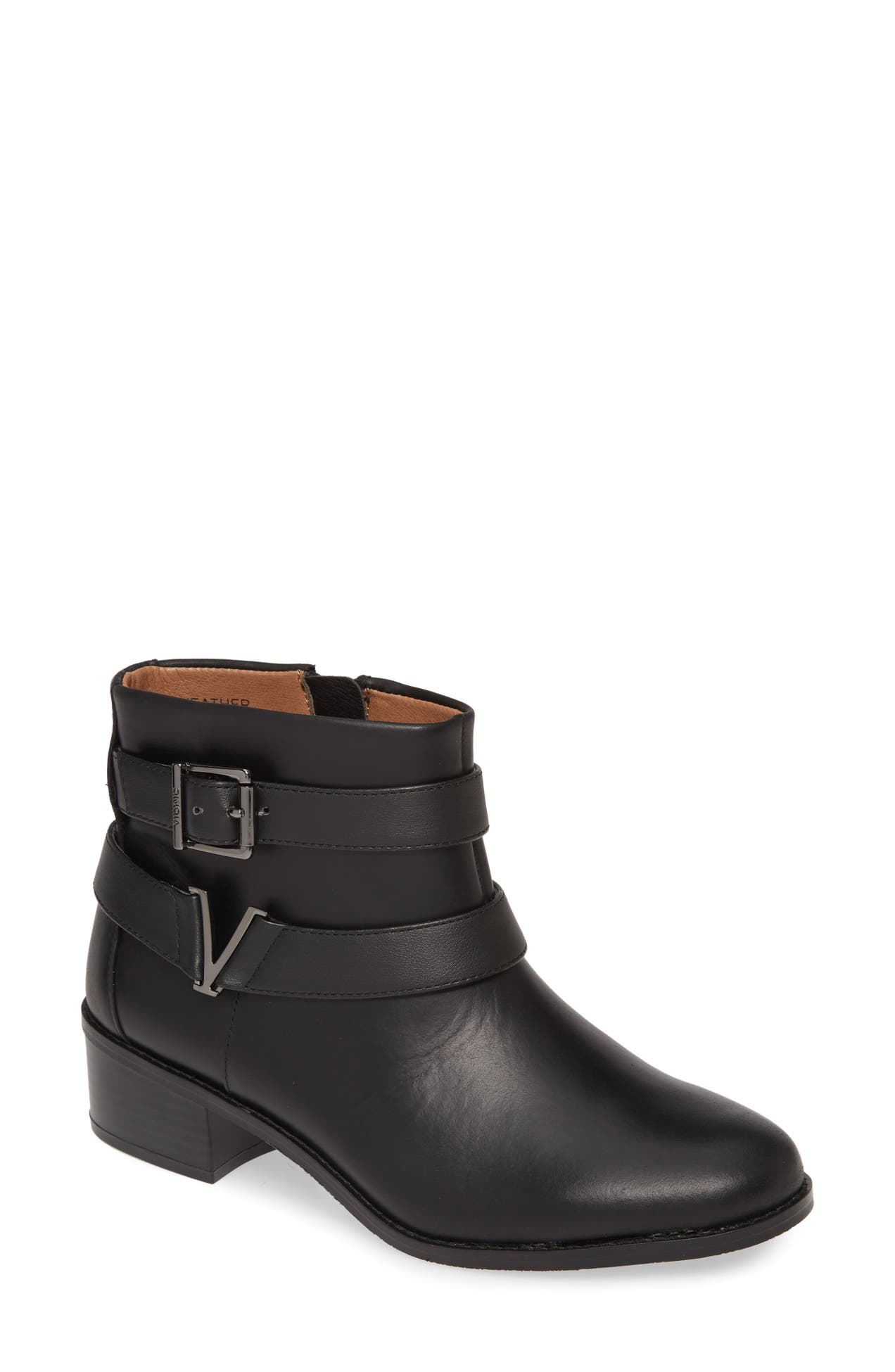 Vionic | Mana Leather Ankle Boot - Wide Width Available | Nordstrom Rack