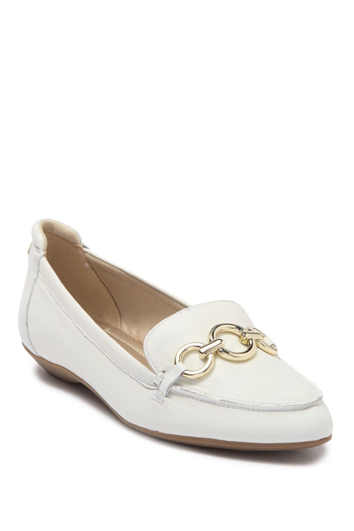 anne klein white flats