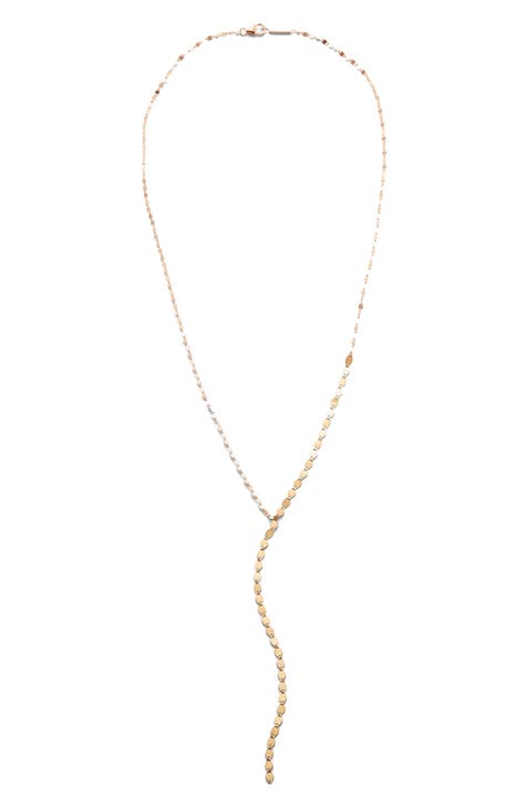 gold lariat necklace | Nordstrom