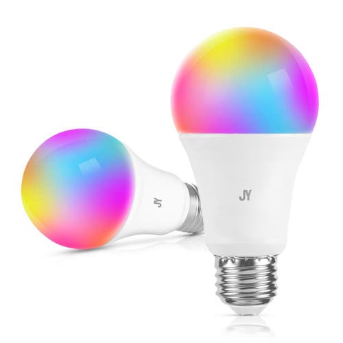 Jonathan Y Smart A19 Dimmable Light Bulb In White