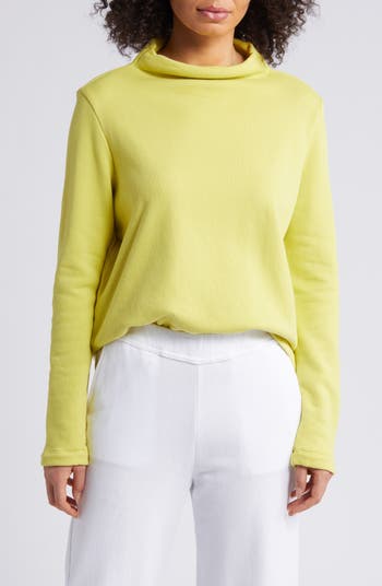 Eileen fisher funnel neck on sale sweater