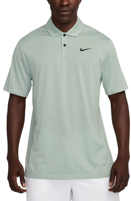 Nike Golf Dri-fit Jacquard Golf Polo In Blue