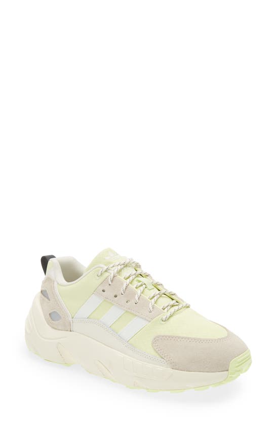 Adidas Originals Zx 22 Boost Sneakers In Green And White | ModeSens