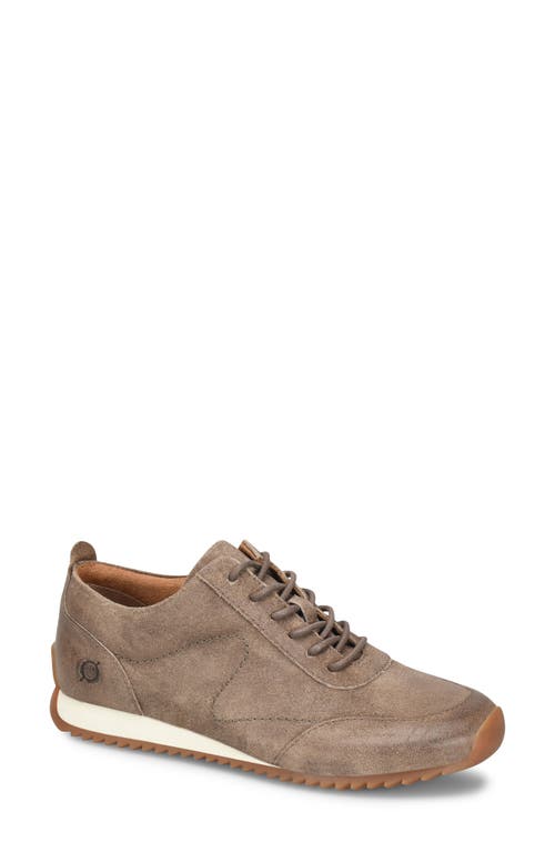 Lynn Sneaker in Taupe Distressed