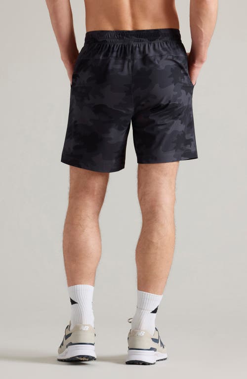 Shop Rhone Pursuit 7-inch Unlined Training Shorts In Black Camo Print