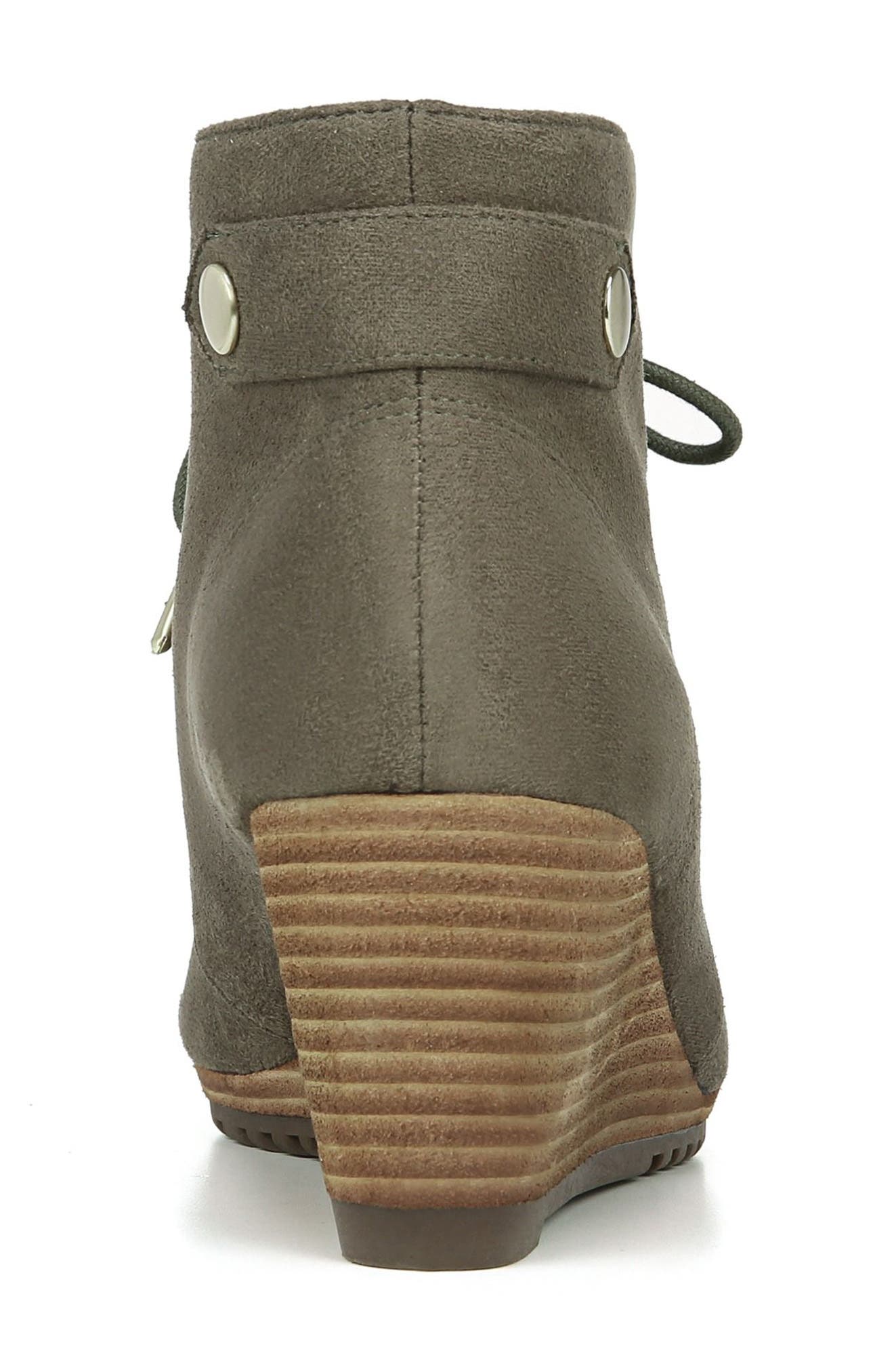 conquer wedge bootie