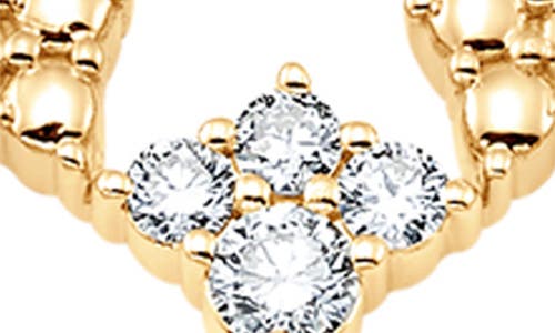 Shop Sara Weinstock Dujour Diamond Drop Earrings In Yellow Gold/diamond