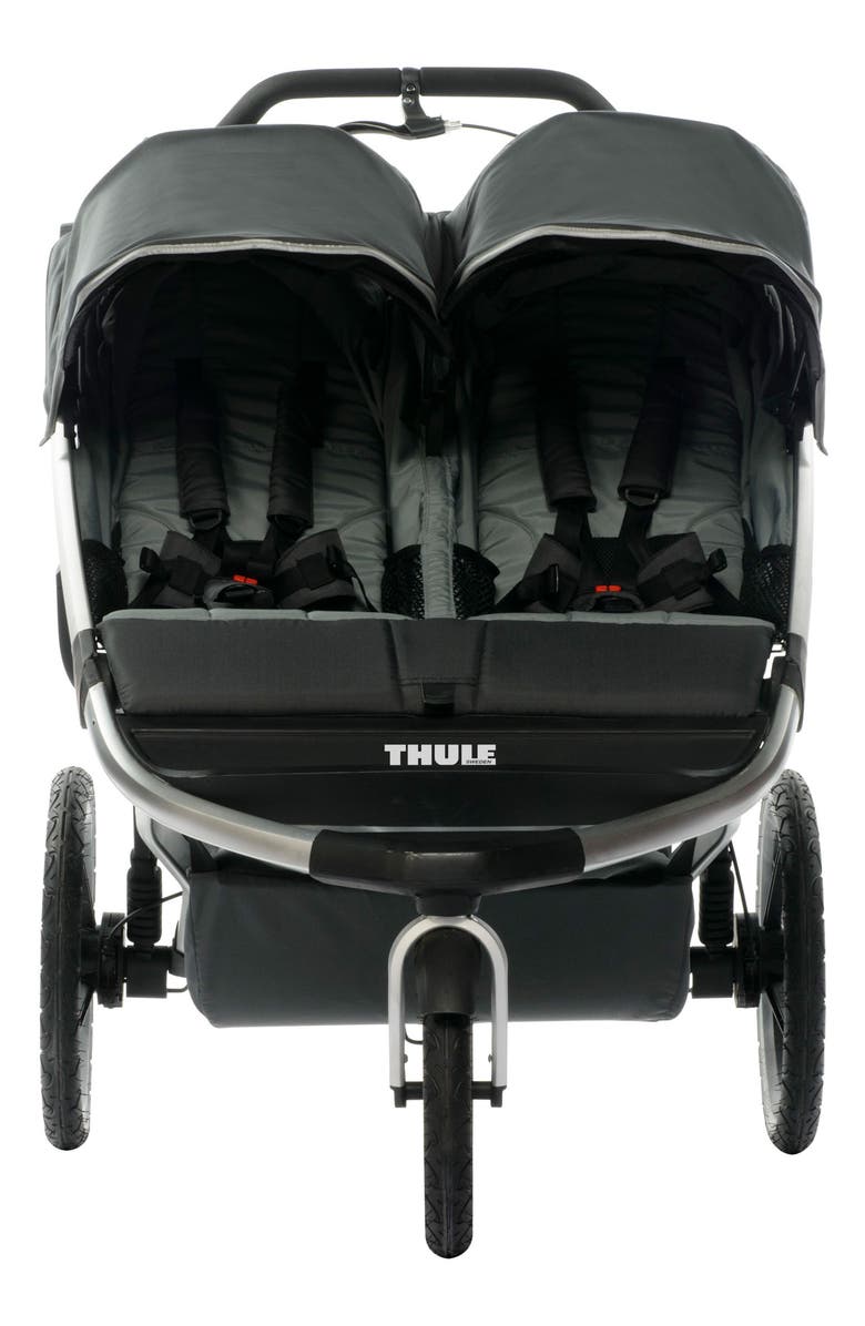 Thule Urban Glide 2 Double Jogging Stroller With Snack Tray Cup Holder Console Nordstrom