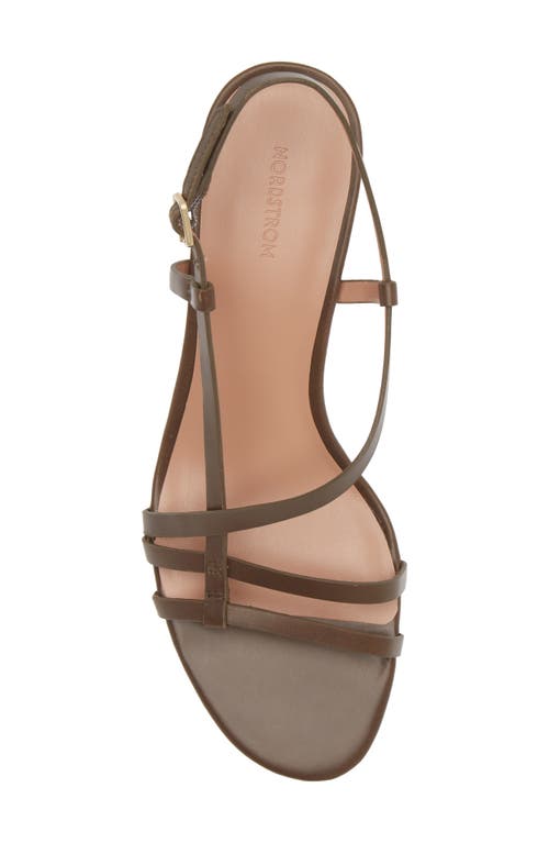 Shop Nordstrom Autumn Sandal In Olive Tuscany