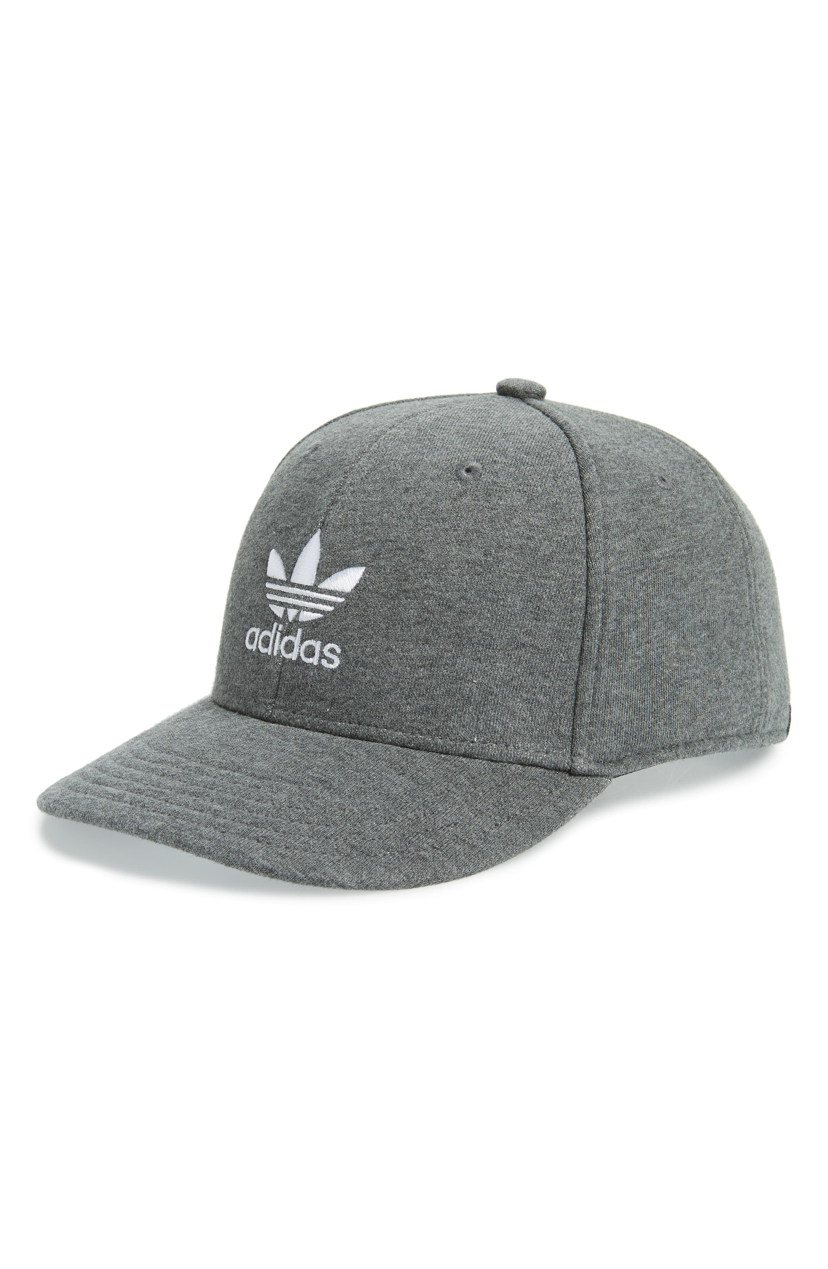 UPC 716106848599 product image for Men's Adidas Originals Trefoil Snapback Baseball Cap - Grey | upcitemdb.com