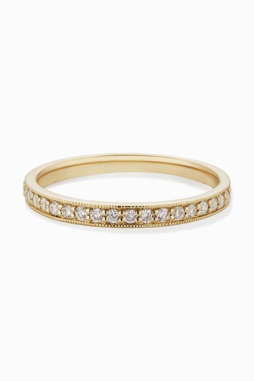 Oradina Women's 14k Yellow Gold The Regal Diamond Band In Yellow Gold