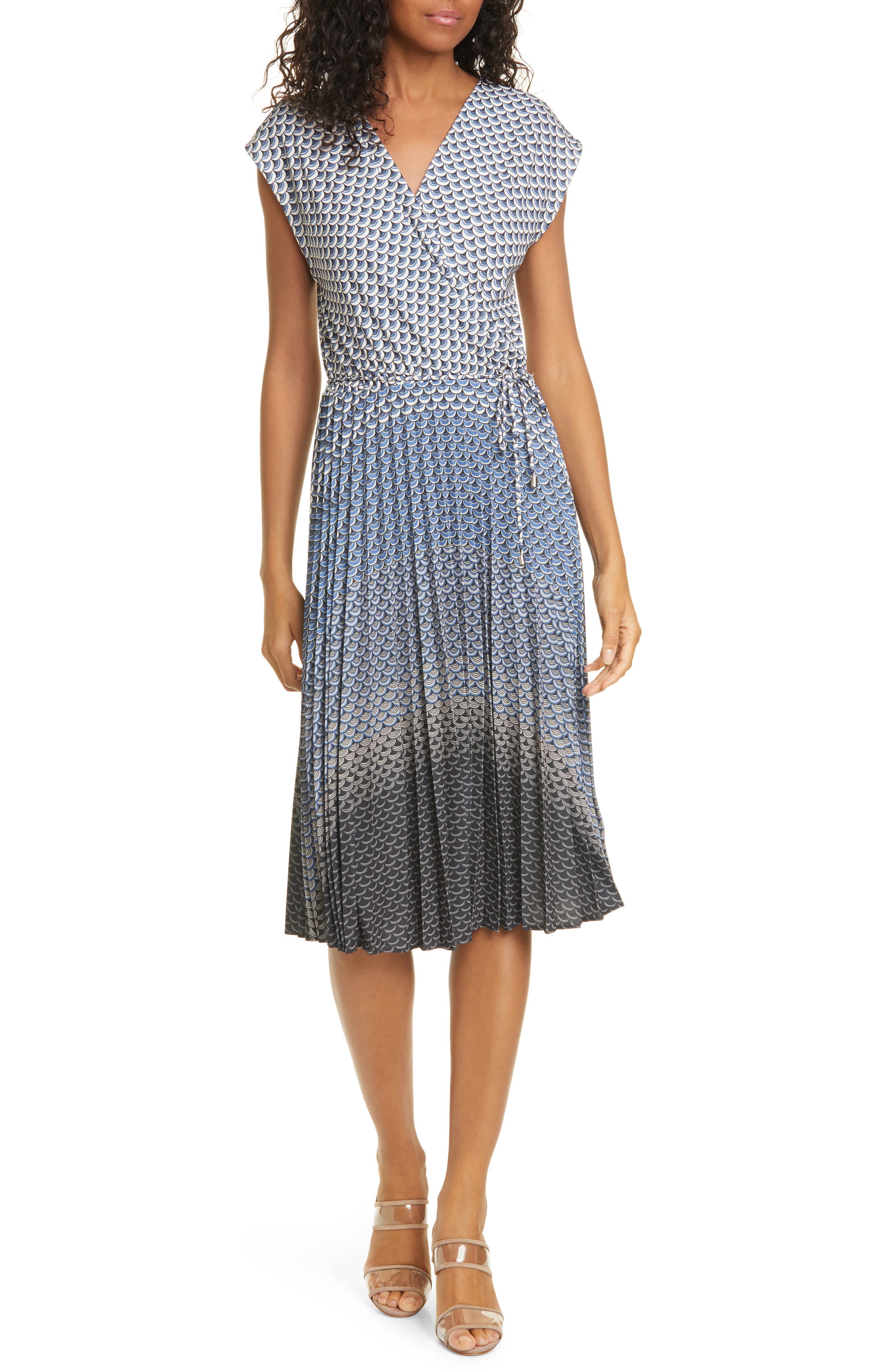 ted baker dress pleated