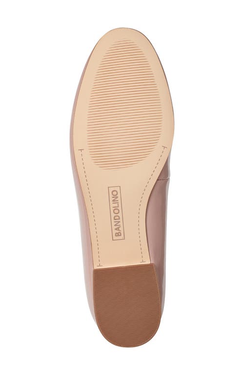 Bandolino Women's Lexy Ankle Strap Low Block Heel Pumps In Light Pink