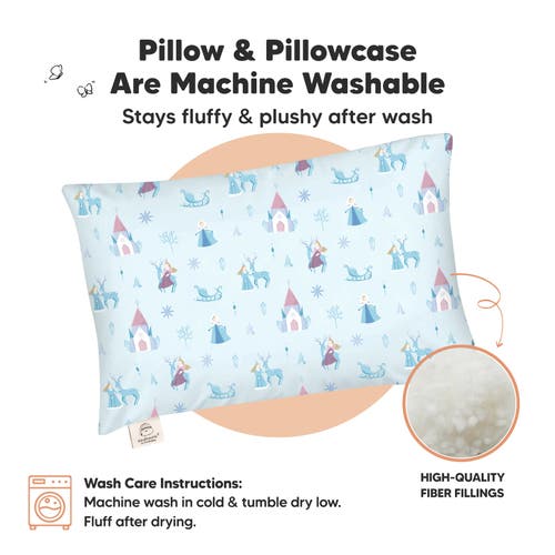 Shop Keababies Toddler Pillow With Pillowcase In Enchanted Frost